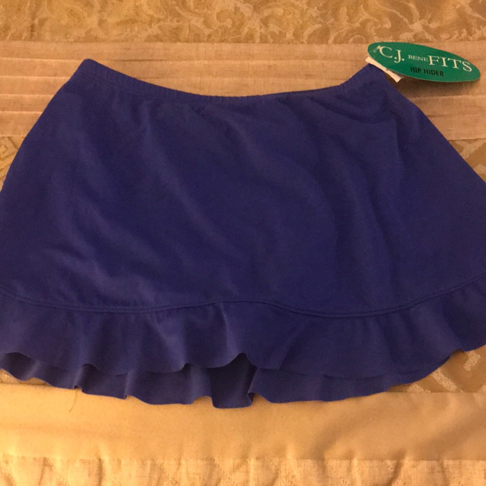 Caribbean Joe skirted bathing suit bottom